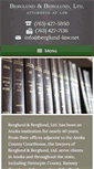 Mobile Screenshot of berglund-law.net